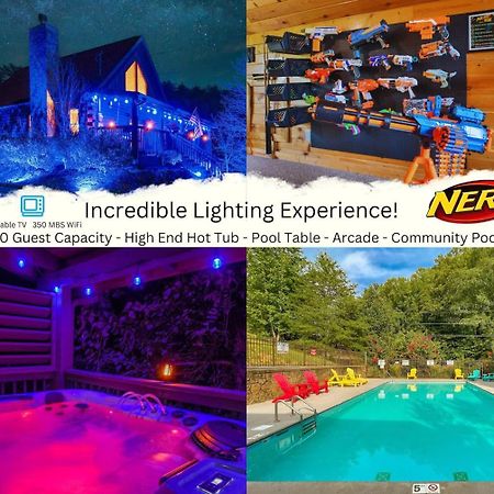 Ryes And Shine Bootlegger'S Cabin! Hot Tub* Pool* Arcade* Billiards *Ev * Pet Friendly Sevierville Buitenkant foto